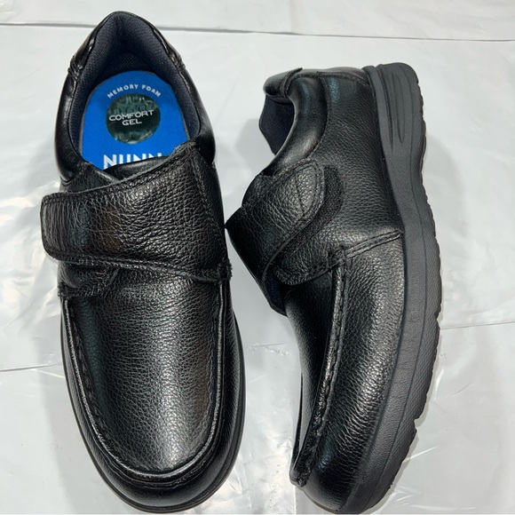 NUNN BUSH BLACK Comfort Gel SHOES Memory Foam Cam MT Strap, Men’s 10M 84814007 - Picture 1 of 11